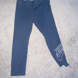 Navy Blue Nike Leggings